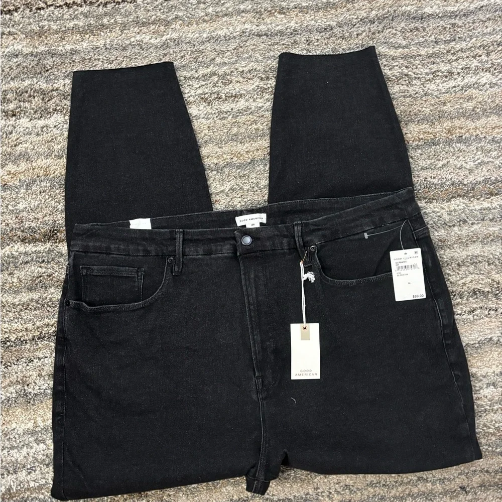 Good American Good Legs Skinny Jeans Sz 24 NWT | Good American Skinny Jeans NEW* - Picture 3 of 14